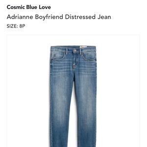 Cosmic Blue Love Jean- 8 Petite